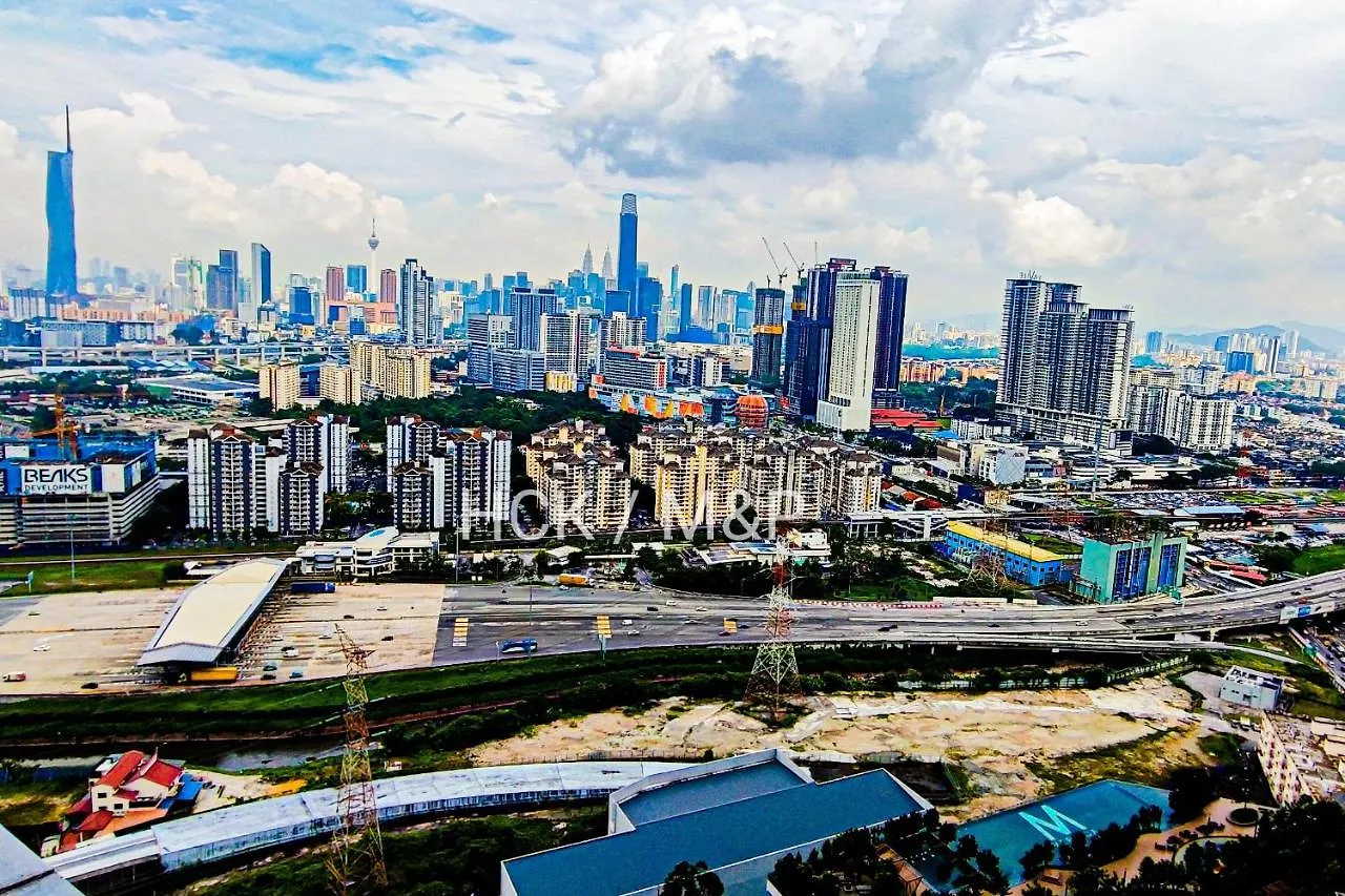 Apartment Gorgeous Kl View At M-Vertica Hck Kuala Lumpur Malaysia